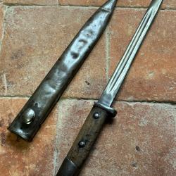 Ba&iuml;onnette turque mod&egrave;le 1935 modifi&eacute; poignard - WW2