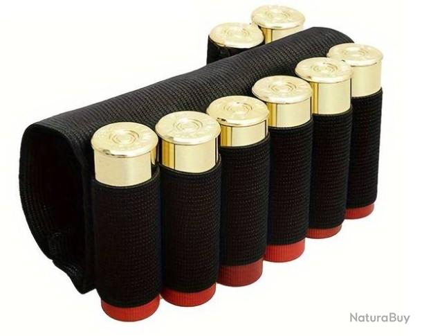 Cartouchière de crosse pour fusil avec capacité de 8