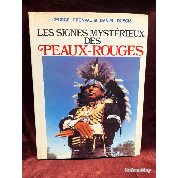 Livre les signes myst�rieux des peaux -rouges george fronval et Daniel dubois