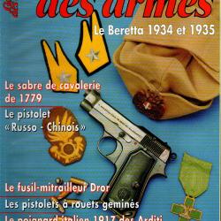 gazette des armes 275, poignard arditi 1917, beretta mle 34 et 35, révolver russo-chinois, fm dror