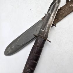 Poignard USN MK2 Ka-Bar personnalis&eacute; militaria militaire guerre