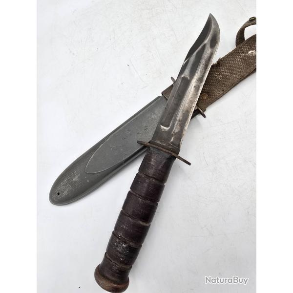 Poignard USN MK2 Ka-Bar personnalis� militaria militaire guerre