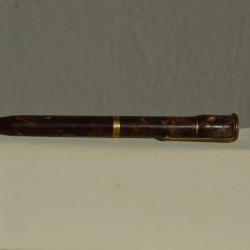 Porte-mines ancien JIF Celluloïd Ambré - Made in France Breveté S.G.D.G  1930-1960