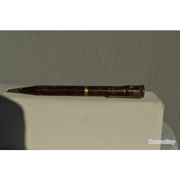 Porte-mines ancien JIF Cellulod Ambr - Made in France Brevet S.G.D.G  1930-1960