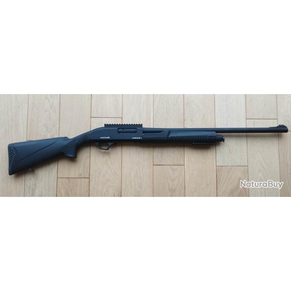 Fusil  pompe 12/76 61cm - rayures droites -Khan Arms manuchasse rapid slug