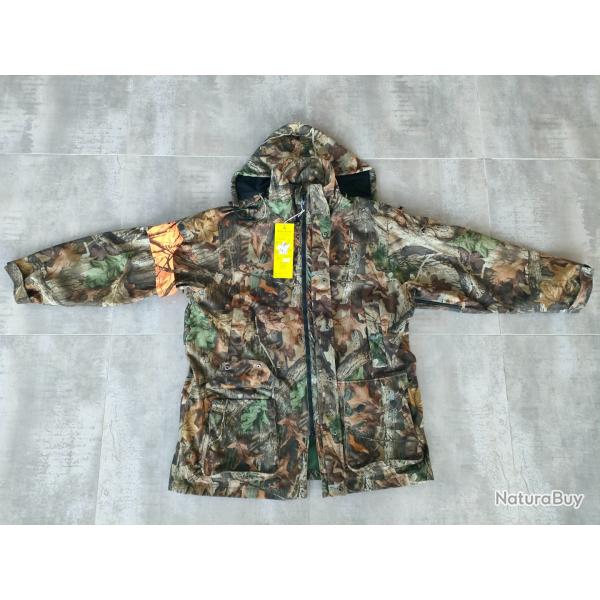 Veste de chasse Verney Carron verte taille XXXL intrieur polaire