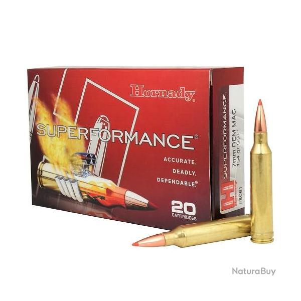 Munitions HORNADY 7RM 154gr SST x20