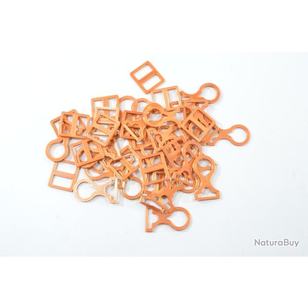 Lot copie boucles de jugulaires en plastique pour casque  pointe ou casque 1916 stahlhelm