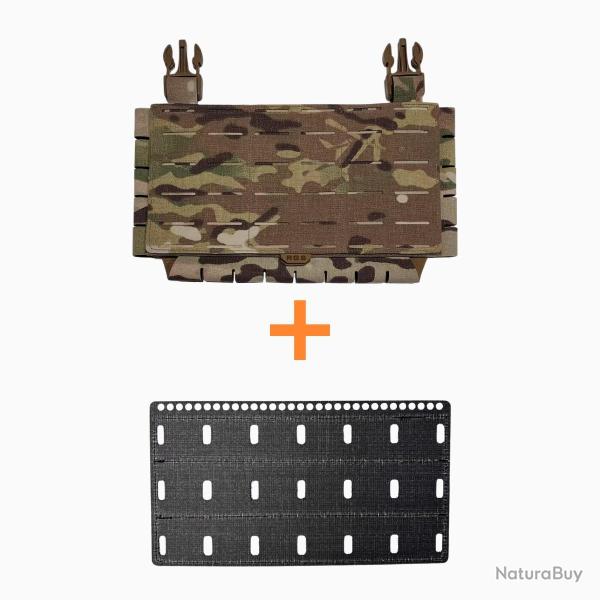 Multi Mission Placard Gen 2 Multicam� Avec Base d'insert - Taille: Standard