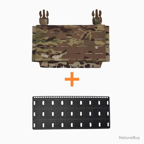 Multi Mission Placard Gen 2 Multicam� Avec Base d'insert - Taille: Large