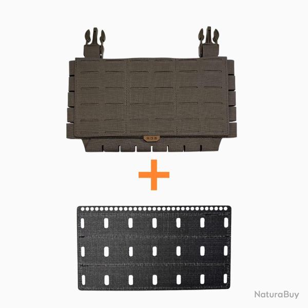 Multi Mission Placard Gen 2 Ranger Green Avec Base d'insert - Taille: Standard