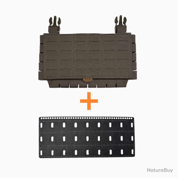 Multi Mission Placard Gen 2 Ranger Green Avec Base d'insert - Taille: Large