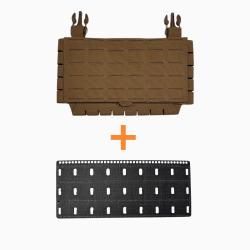 Multi Mission Placard Gen 2 Coyote Avec Base d'insert - Taille: Large
