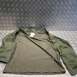 chemise t shirt combat us vert olive mfh 02601b taille xl neuf