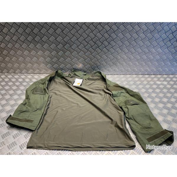 chemise t shirt combat us vert olive mfh 02601b taille xl neuf