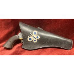 Holster western droitier type cross draw fabriqué par pony