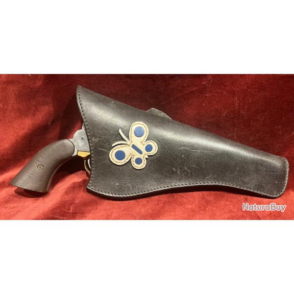 Holster western droitier type cross draw fabriqu par pony