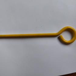 BAGUETTE ARME DE POING ET TIRE CHIFFON