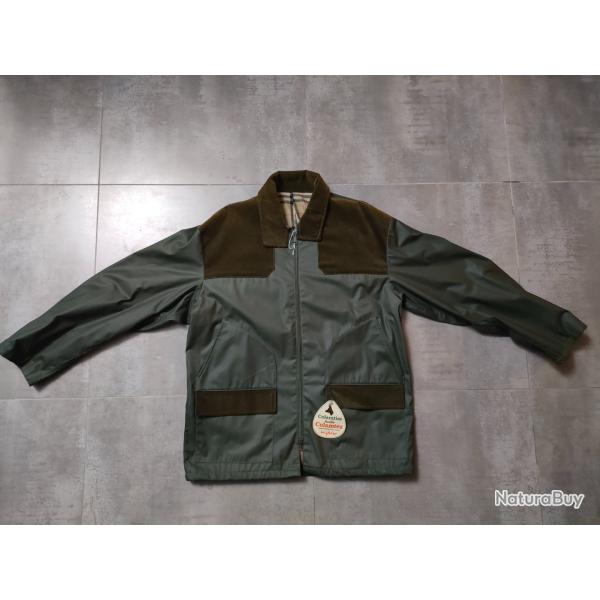 Veste de chasse Colamtiss impermabilise verte taille 54