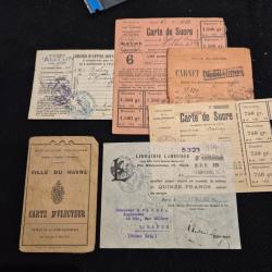 Divers papiers du Havre, 1918 a 1923