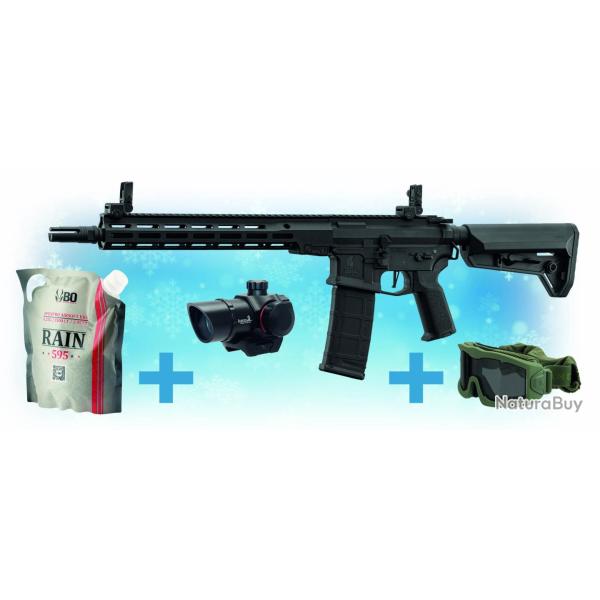 Pack de Noel replique AEG LT-44 NSR 12" + MASQUE LT + RED DOT
