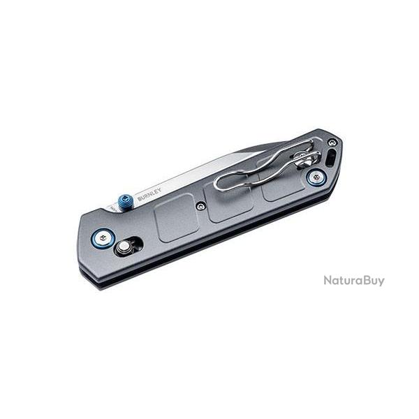 Couteau Kihon DC 2.0 - Lame 82mm - Manche alu - Clip rversible