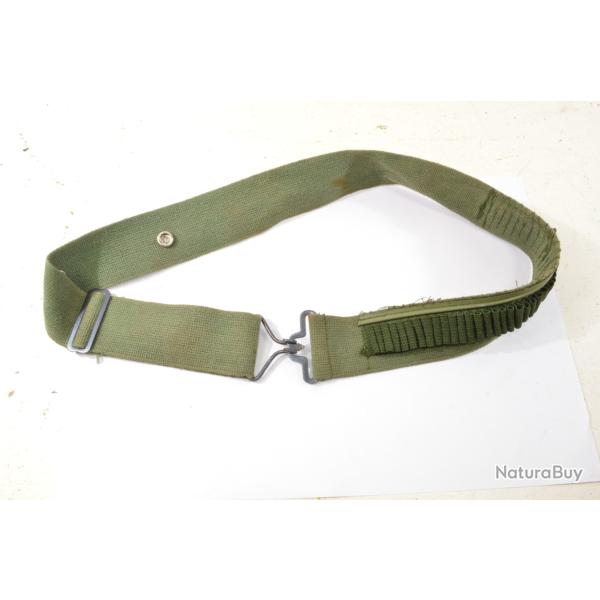 Ancienne ceinture civile de style US ARMY pour pistolet / revolver calibre .38. Annes 1950