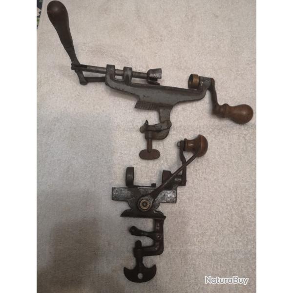 Deux sertisseurs Cal 12