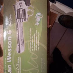 Revolver danwesson 6 pouce airsoft calibre bille 6mm a co2