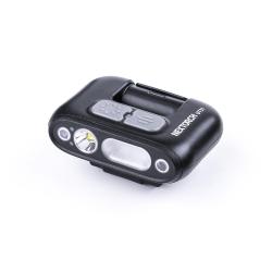 Lampe rechargeable fixation clip UT31 - &eacute;clairage blanc et rouge + strobe rouge/bleu - 220 lumens