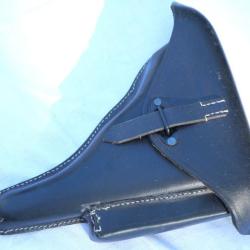 rare BEL étui cuir armée d'occupation P38  dvr 1942 - EBR24P38002