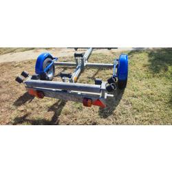 remorque pour barque refaite à neuf