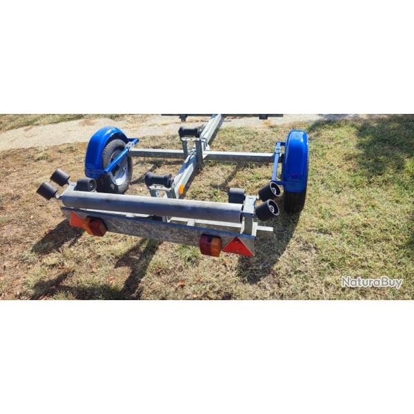 remorque pour barque refaite  neuf