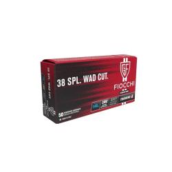 FIOCCHI cal.38 spécial Wad Cut 148gr LWC X50
