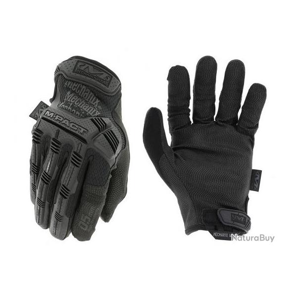 Gants Mechanix M-PACT T/S 0.5 mm - Noir Noir S