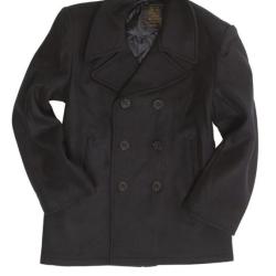 Caban US NAVY - Marine américaine Bleu Marine XL