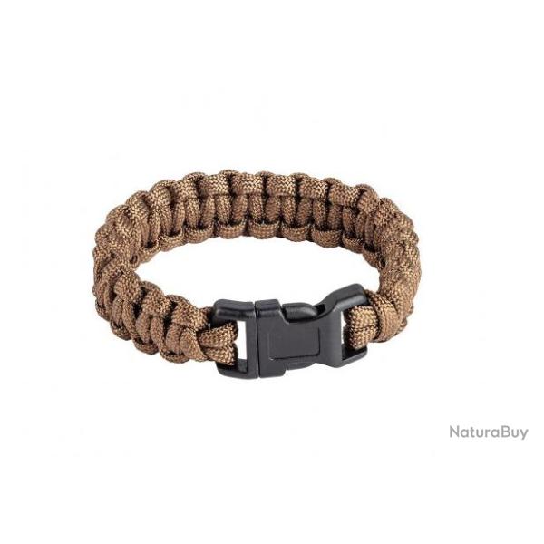 Bracelet Paracorde de survie Beige