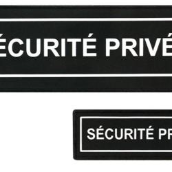 Lot dossard + bande poitrine S&Eacute;CU-ONE S&eacute;curit&eacute; Priv&eacute;e - noir
