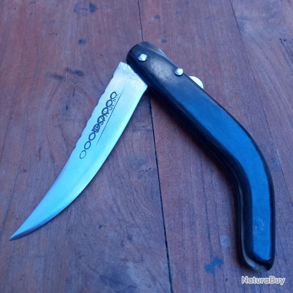 Joli Couteau ARTISANAL GONDOLE de KAHRAMANMARAS Manche en corne