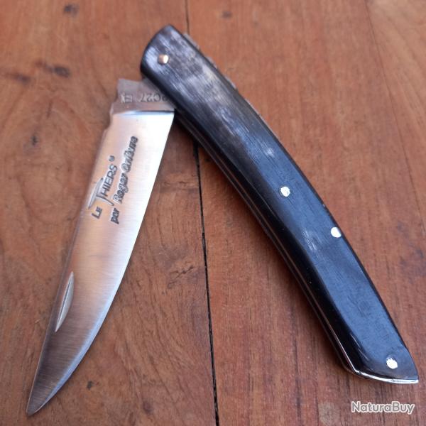 Couteau Rgional LE THIERS  par ROGER ORFVRE  Manche en Corne