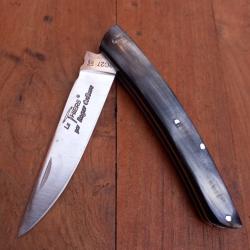 Joli Couteau Régional LE THIERS  par ROGER ORFÈVRE  Manche en Corne