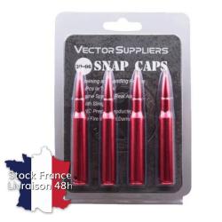 Douille amortisseur snap caps cartouche pour le tir à sec et drill - 30-06 4 pièces - Stock France