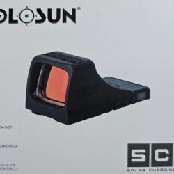 Point vert pour glock holosun scs mos-gr