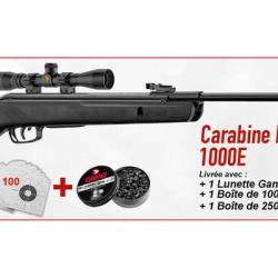 Pack carabine &agrave; plombs 4,5 mm GAMO Big Cat 1000E (19,9 Joules) - Promo