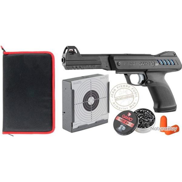 Pack pistolet  plombs 4,5 mm GAMO P900 IGT (2,55 joules) - PROMO NOEL 2025