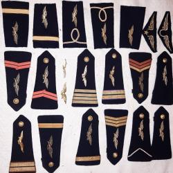 Epaulettes militaire arm&eacute;e de l'air sous officier