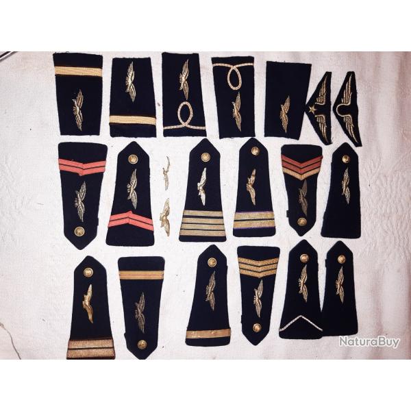 Epaulettes militaire arm�e de l'air sous officier