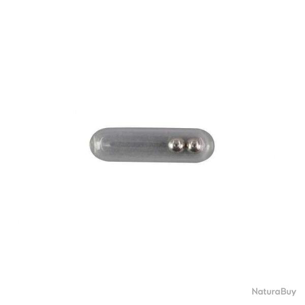 Scratch pochette de 5 ROUND GLASS RATTLES 4 x 14 mm