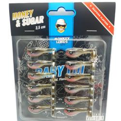 Monkey Lures Baby lui 3,5 CM Honey & sugar