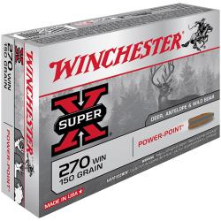 .270 WSM, Power Point, 9,7g/150grs. (Calibre: .270 WSM)